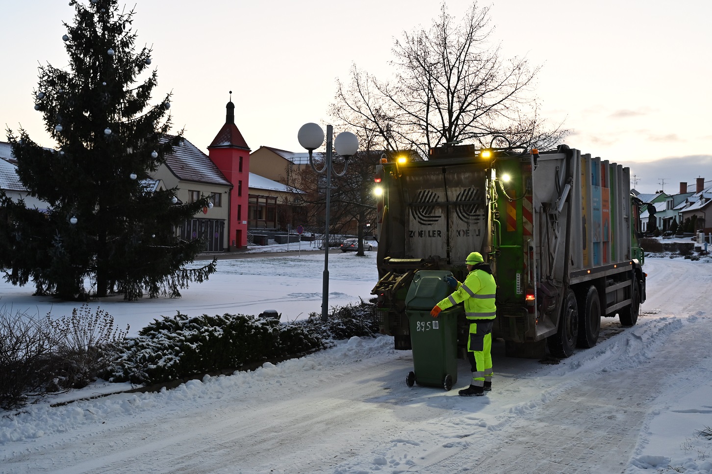 Mimořádné svozy od 23.12.2024 do 3.1.2025